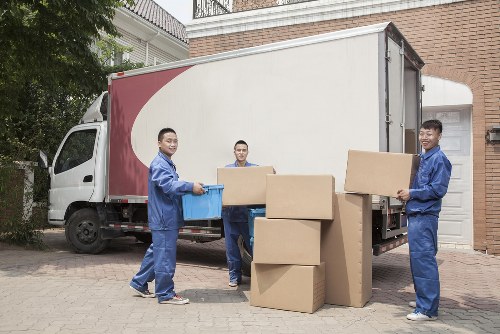 Flat removals planning in St Johns Wood apartment building