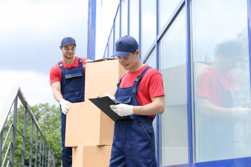 Removal team planning a move in Stjohnswood