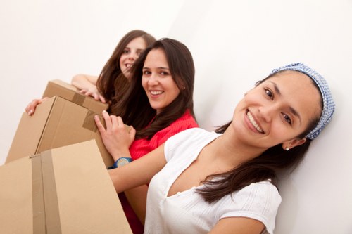 Secure storage options offered by removal companies in Stjohnswood
