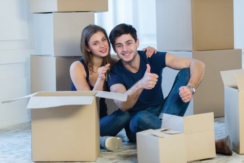 Professional house removals planning in Stjohnswood