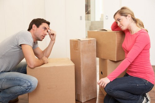 Prepared moving day for furniture removals in Stjohnswood