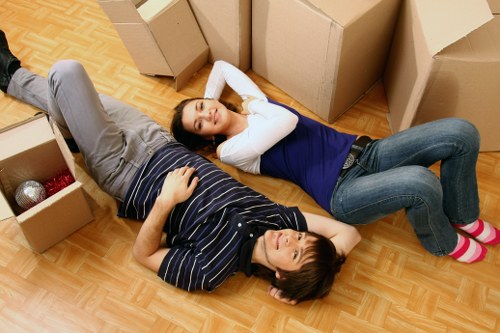 Safe moving service with PPE and professional handling by Man And A Van Stjohnswood