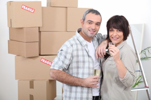 Safe handling of computers and office furniture during relocation